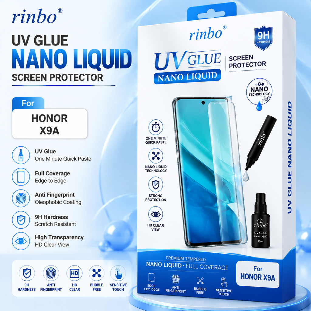 Premium UV Full Glue Curved Tempered Glass Screen Protector