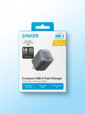 ANKER Compact USB-C Fast Charger (45W Nano)