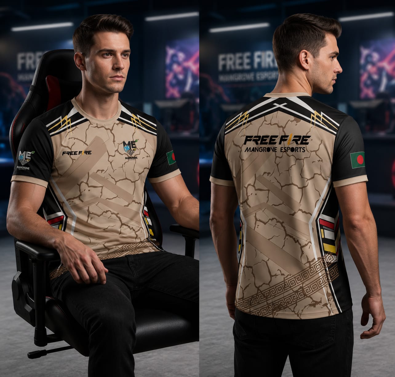 Mangrove Esports Jersey - The Desert Quake Edition